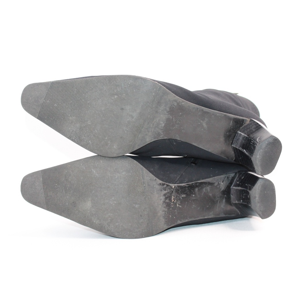 Hogl Fabric Gore-Tex Black Side Zipper Booties #137 - Picture 7 of 8